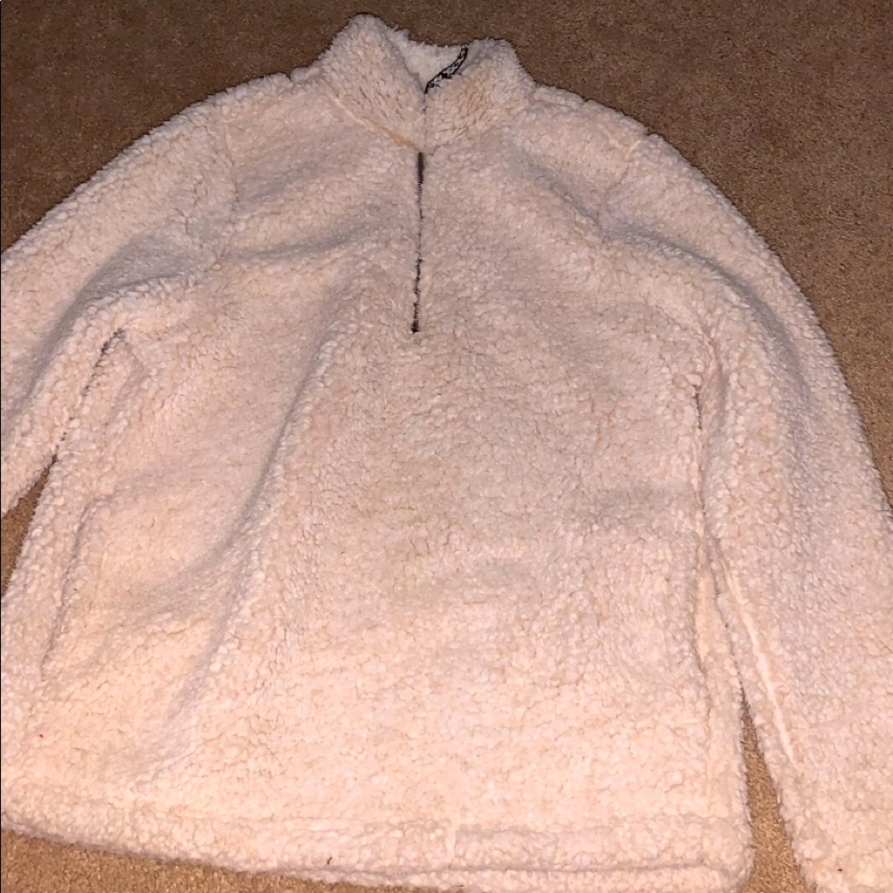 Fluffy pull over